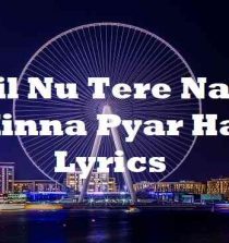 Dil Nu Tere Naal Kinna Pyar Hai Lyrics