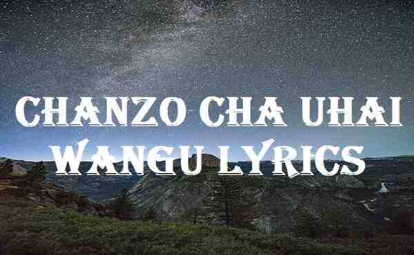 Chanzo Cha Uhai Wangu Lyrics