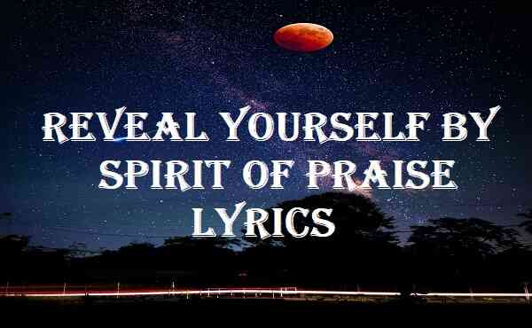 Reveal Yourself By Spirit Of Praise Lyrics