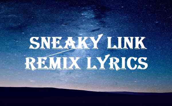 Sneaky Link Remix Lyrics