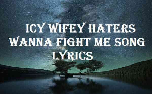 Icy Wifey Haters Wanna Fight Me Song Lyrics