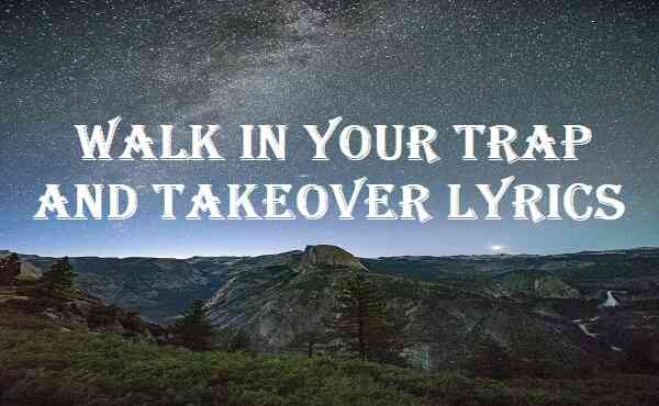 Walk In Your Trap And Takeover Lyrics