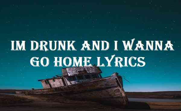 Im Drunk And I Wanna Go Home Lyrics