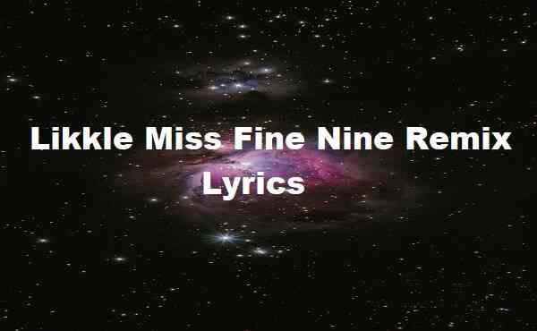 Likkle Miss Fine Nine Remix Lyrics